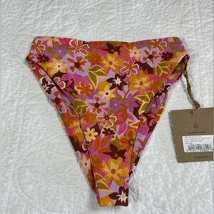 NWT Stone Fox Swim Retro Pop Sumatra Bikini Bottoms